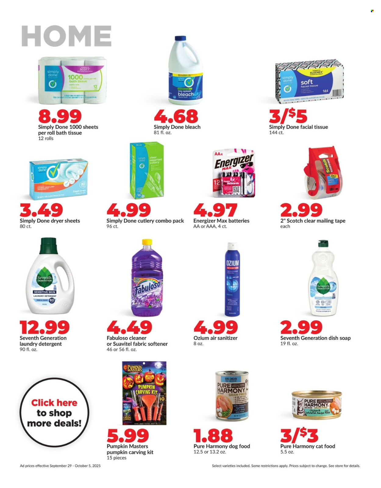 Hy-Vee ad - 09/29/2025 - 10/06/2025. Page 22