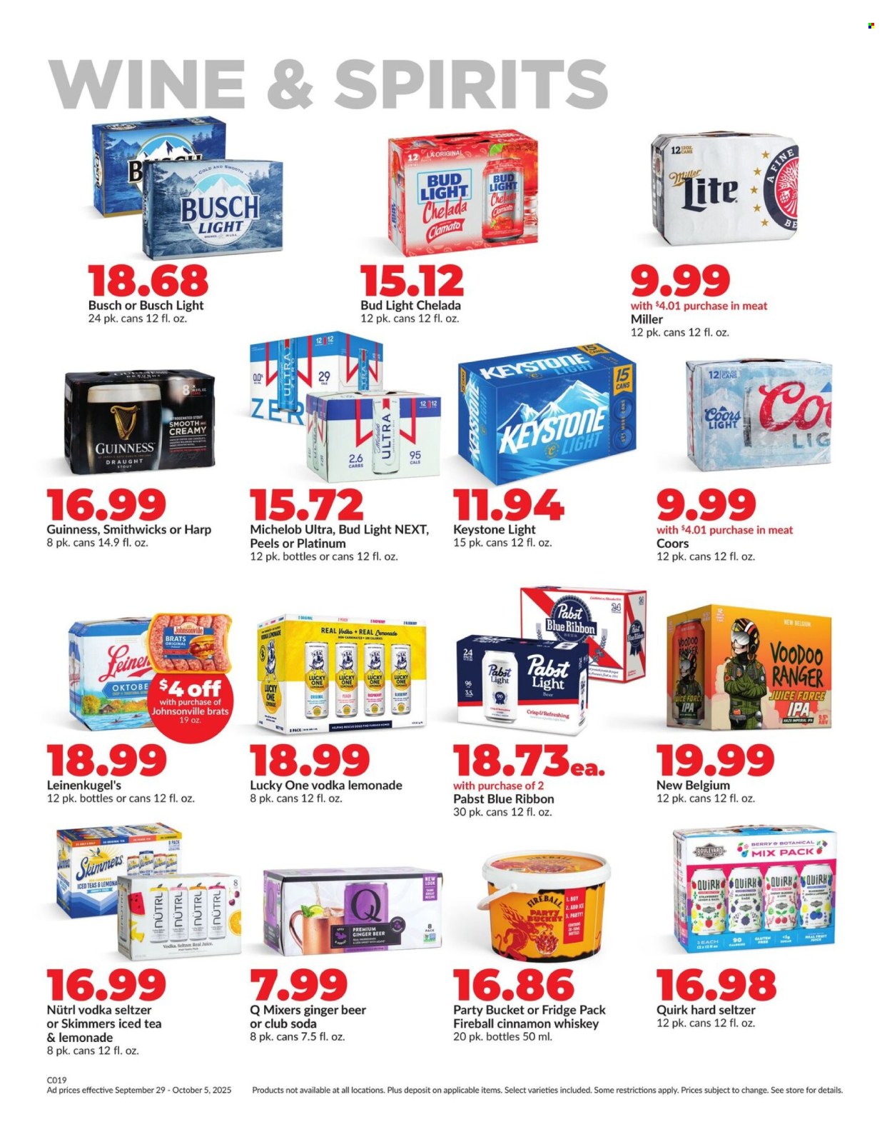 Hy-Vee ad - 09/29/2025 - 10/06/2025. Page 24