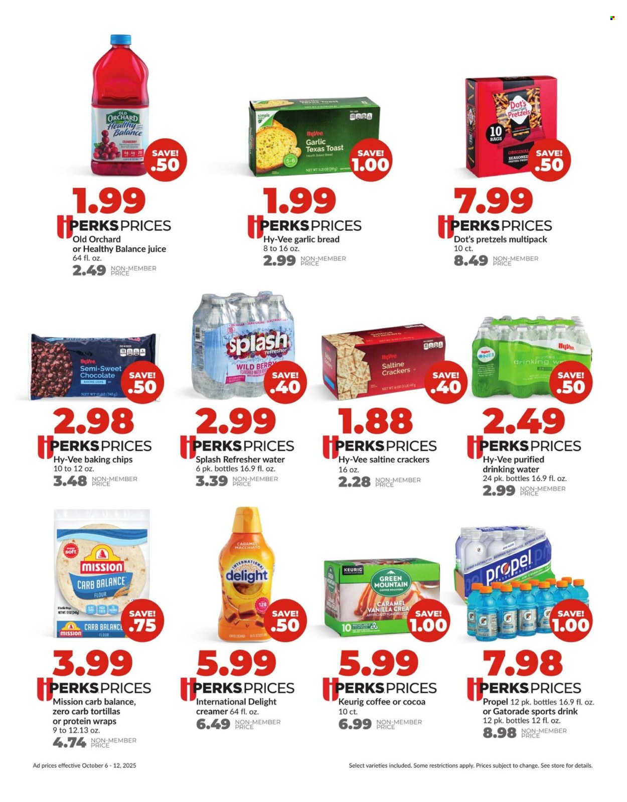 Hy-Vee ad - 10/06/2025 - 10/12/2025. Page 4