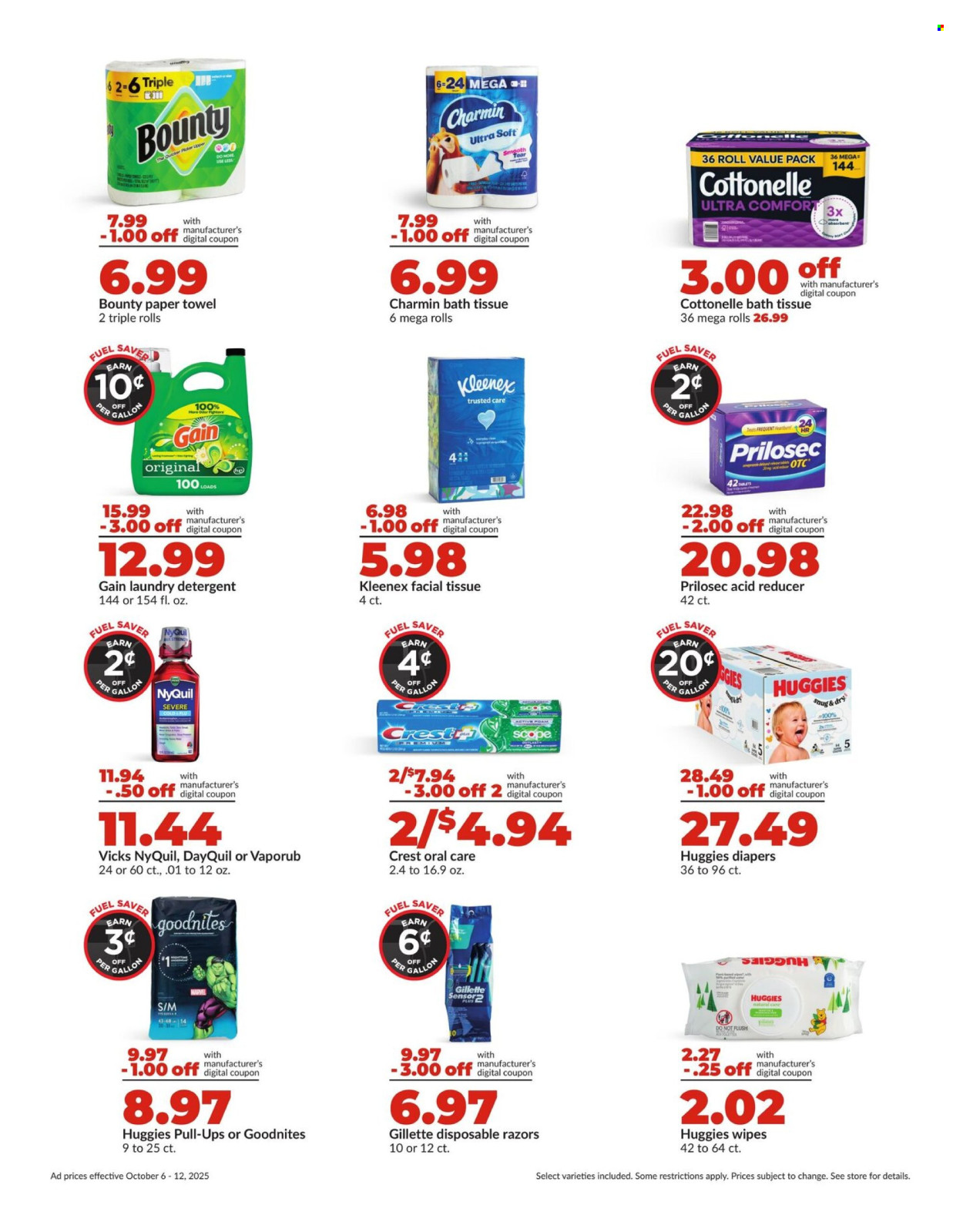 Hy-Vee ad - 10/06/2025 - 10/12/2025. Page 6
