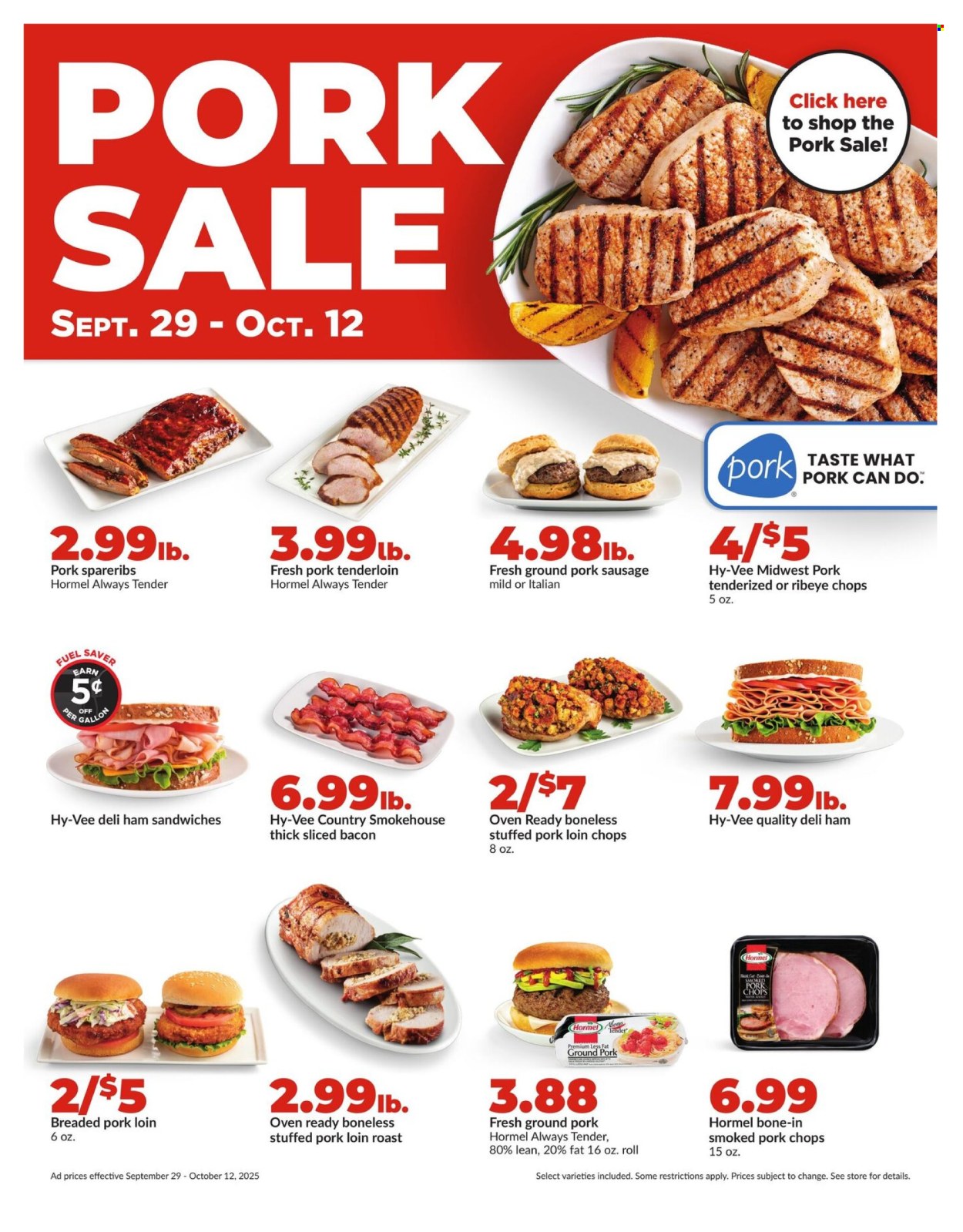 Hy-Vee ad - 10/06/2025 - 10/12/2025. Page 10