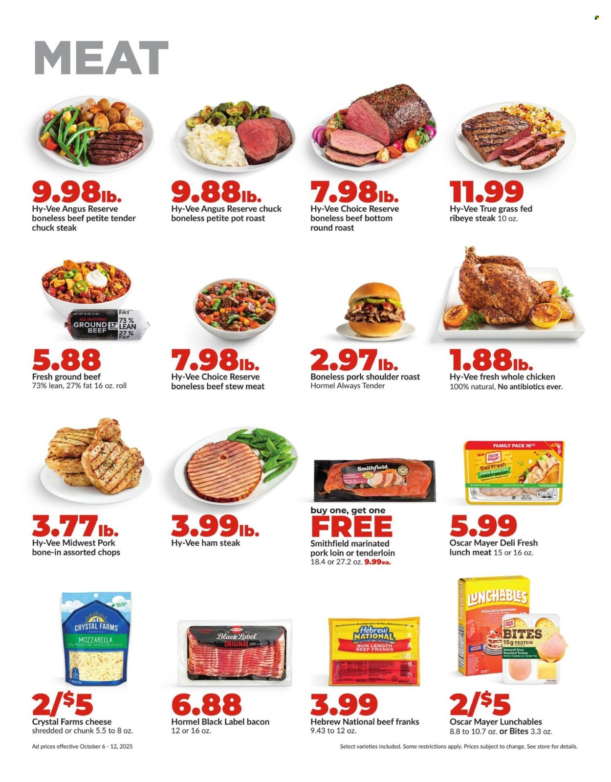Hy-Vee ad - 10/06/2025 - 10/12/2025. Page 11