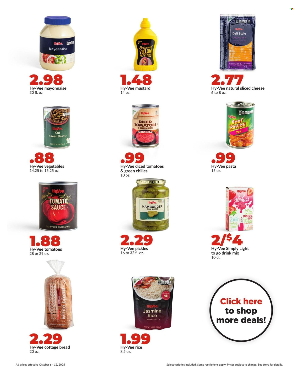 Hy-Vee ad - 10/06/2025 - 10/12/2025. Page 16