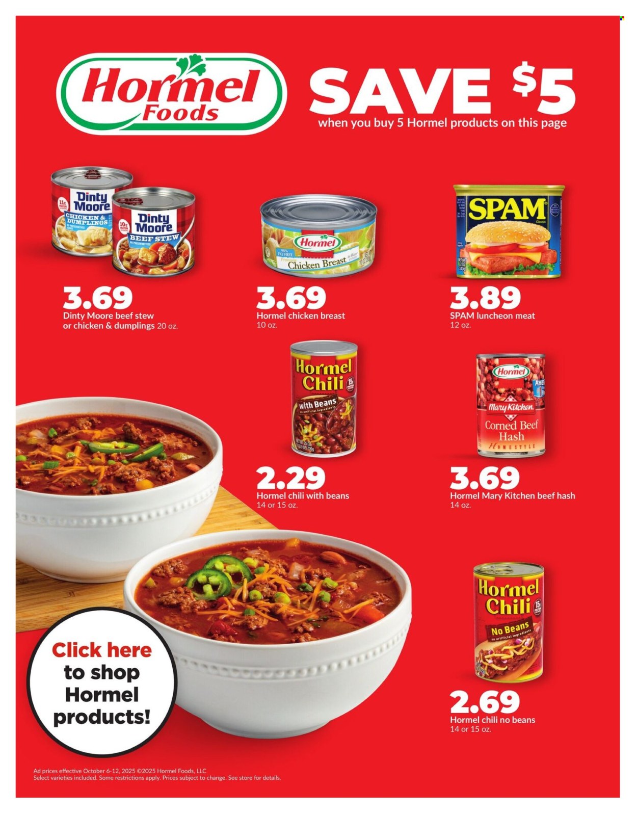 Hy-Vee ad - 10/06/2025 - 10/12/2025. Page 23