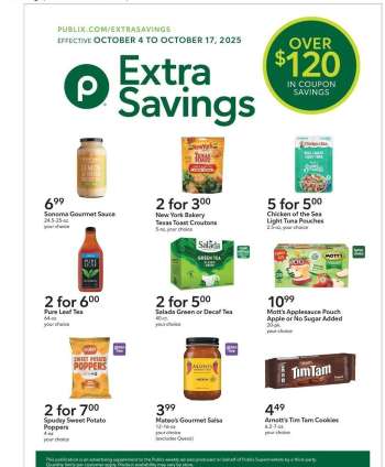 Publix Flyer - 10/04/2025 - 10/17/2025.