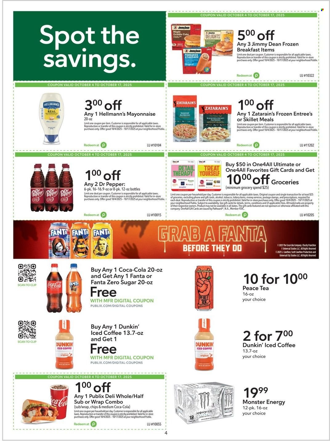 Publix ad - 10/04/2025 - 10/17/2025. Page 4