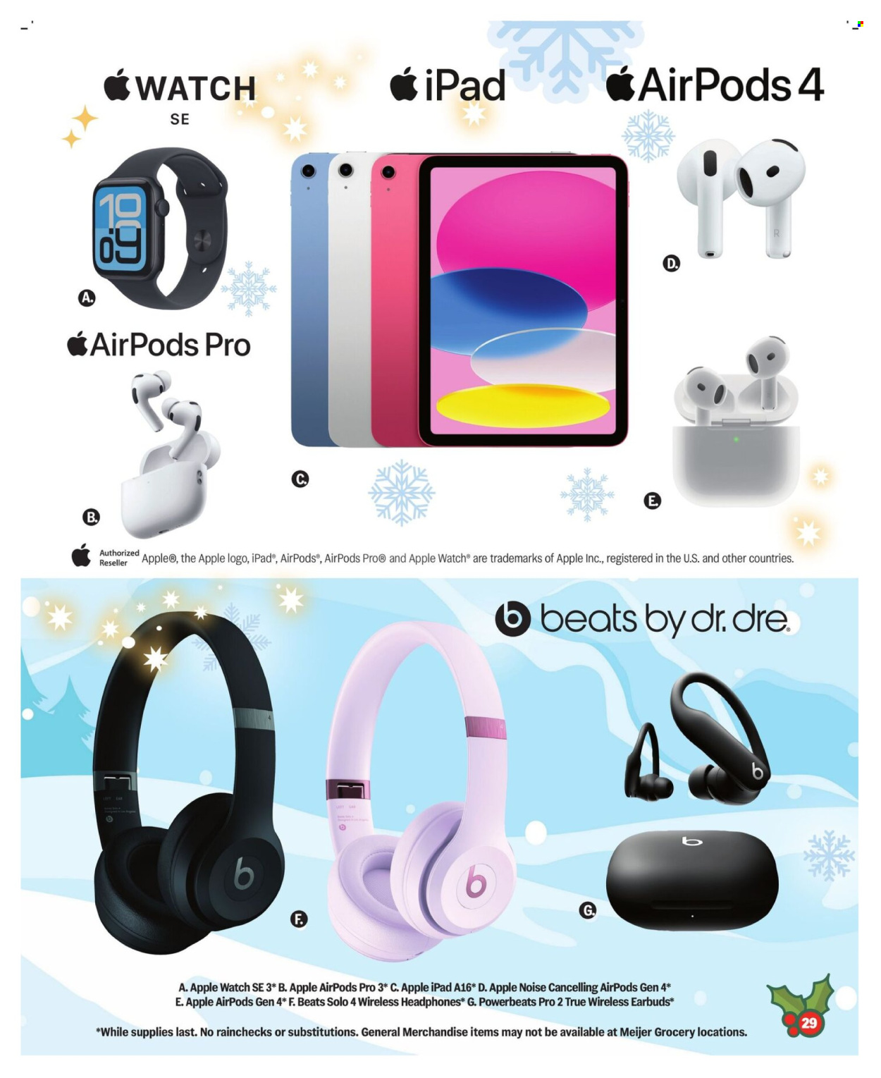 Meijer ad - 10/08/2025 - 12/24/2025. Page 29