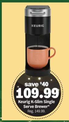 Keurig K-Slim Single Serve Brewer