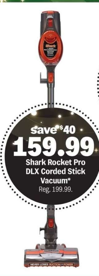 Shark Rocket Pro DLX Corded Stick Vacuum*