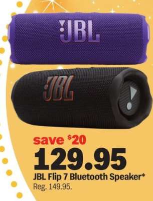 JBL Flip 7 Bluetooth Speaker