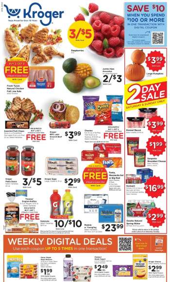 Kroger Flyer - 10/08/2025 - 10/14/2025.