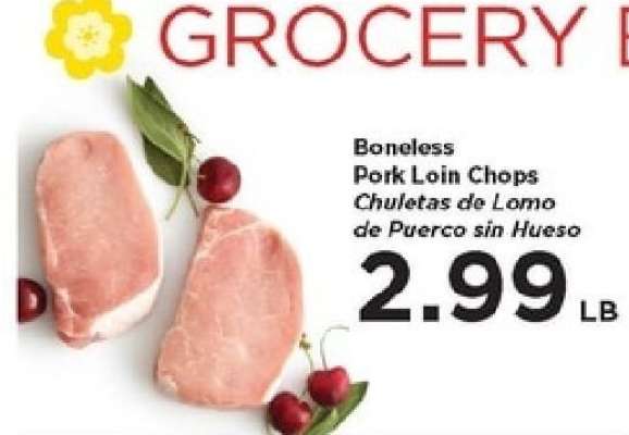 Boneless Pork Loin Chops