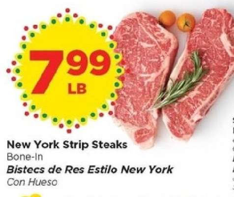 New York Strip Steaks