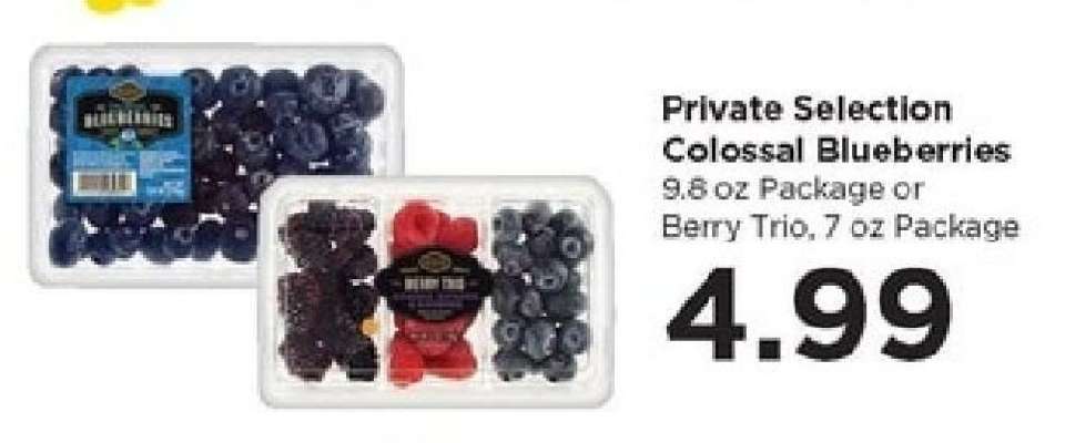 Private Selection Colossal Blueberries
