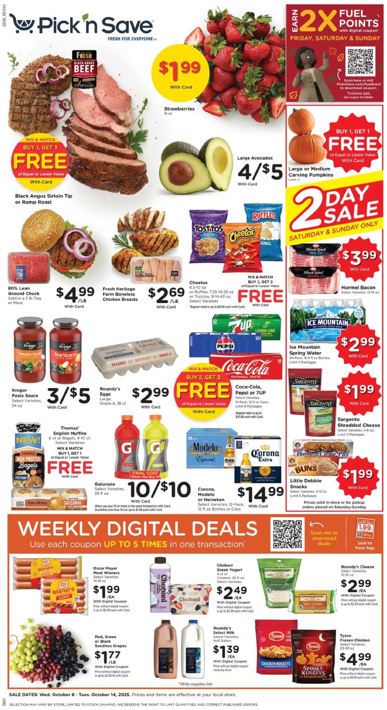 Pick ‘n Save ad - 10/08/2025 - 10/14/2025. Page 1