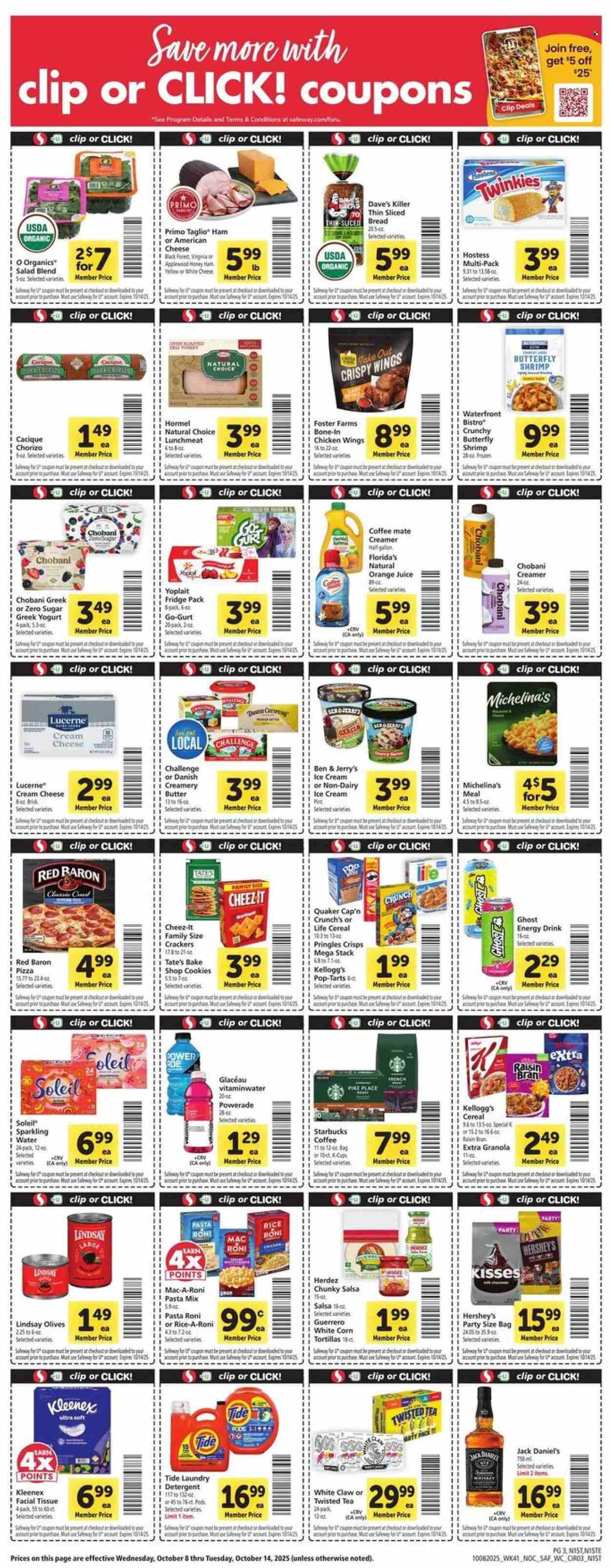Safeway ad - 10/08/2025 - 10/14/2025. Page 3