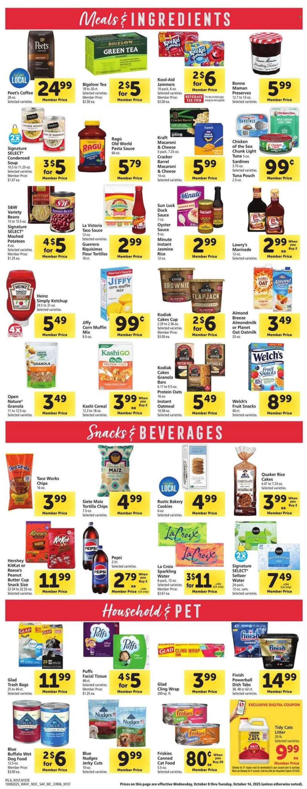 Safeway ad - 10/08/2025 - 10/14/2025. Page 6