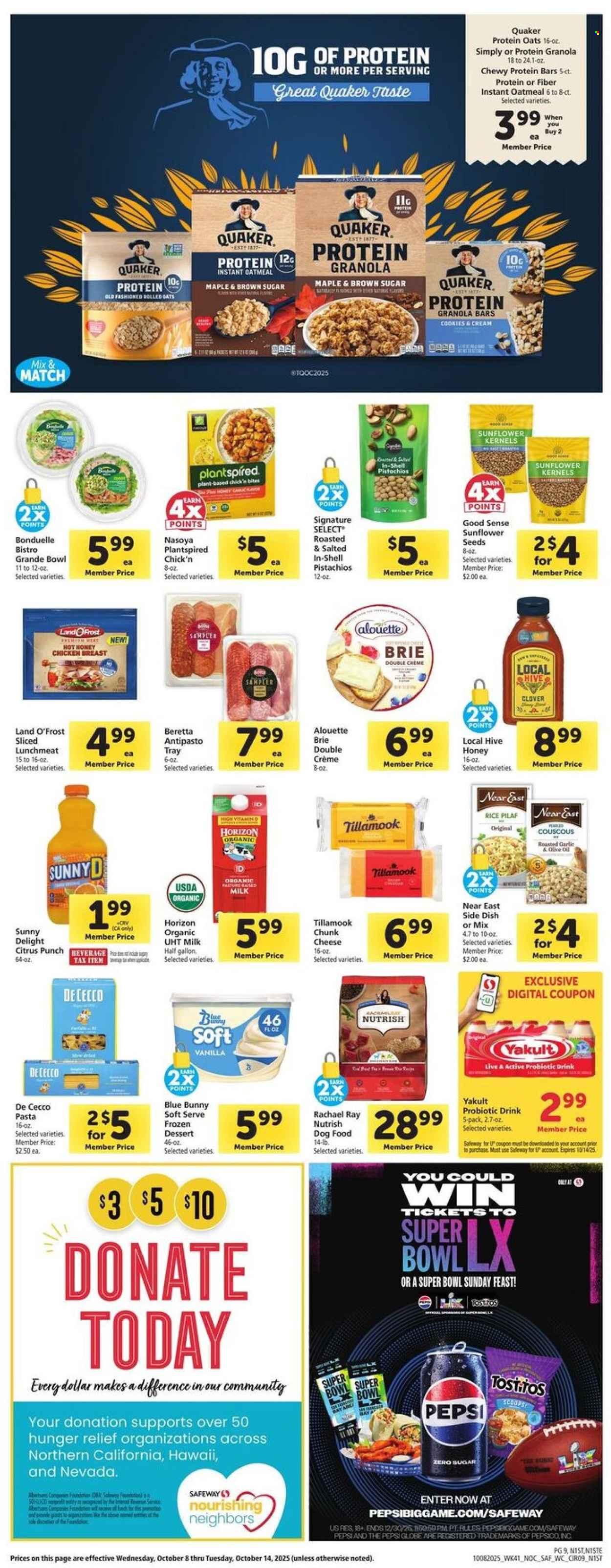 Safeway ad - 10/08/2025 - 10/14/2025. Page 9