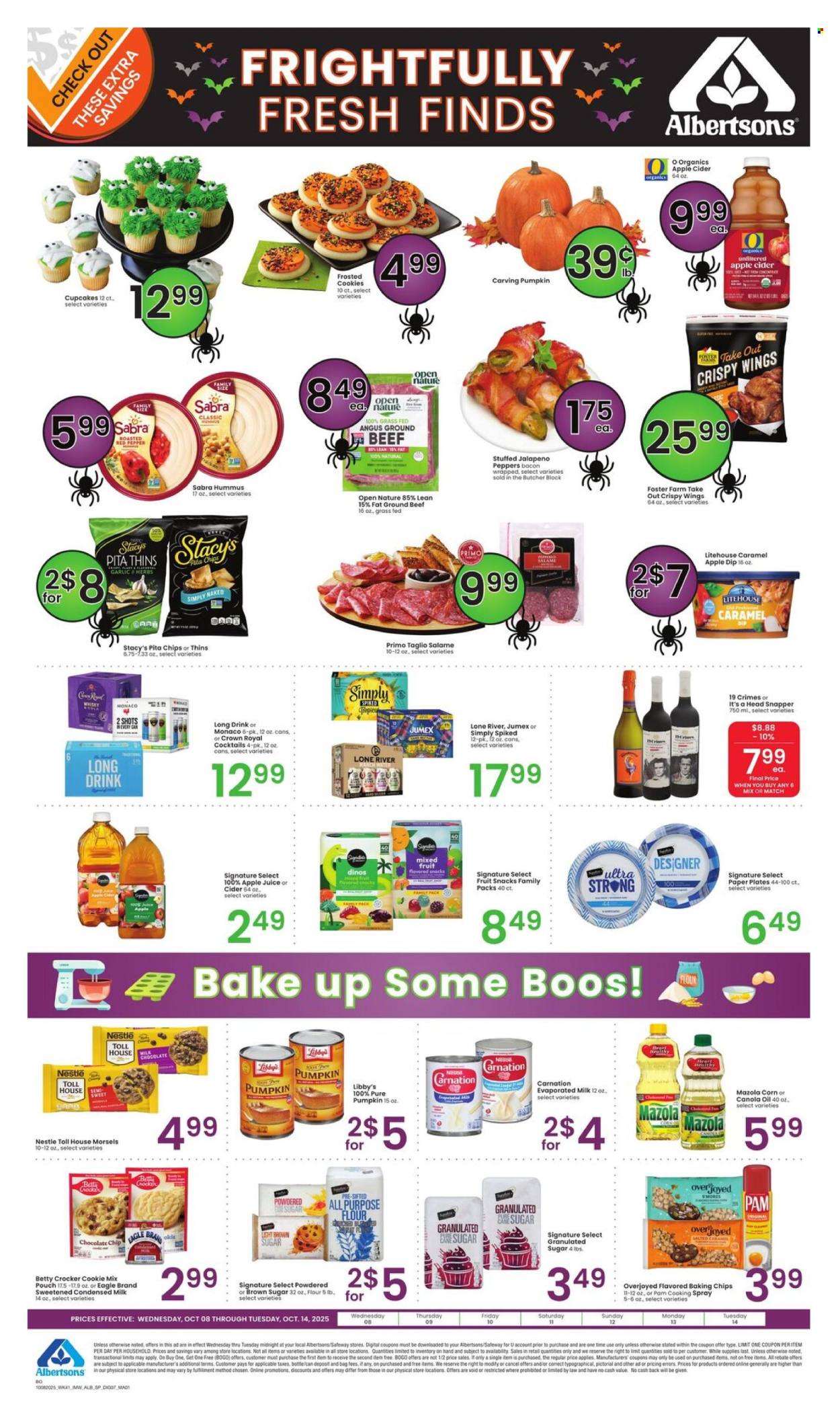 Albertsons ad - 10/08/2025 - 10/14/2025. Page 1