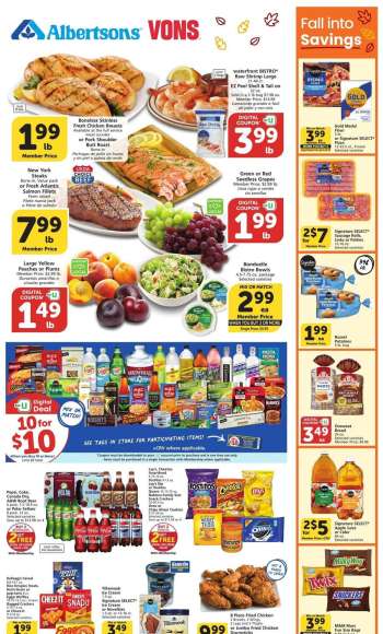 Albertsons Flyer - 10/08/2025 - 10/14/2025.