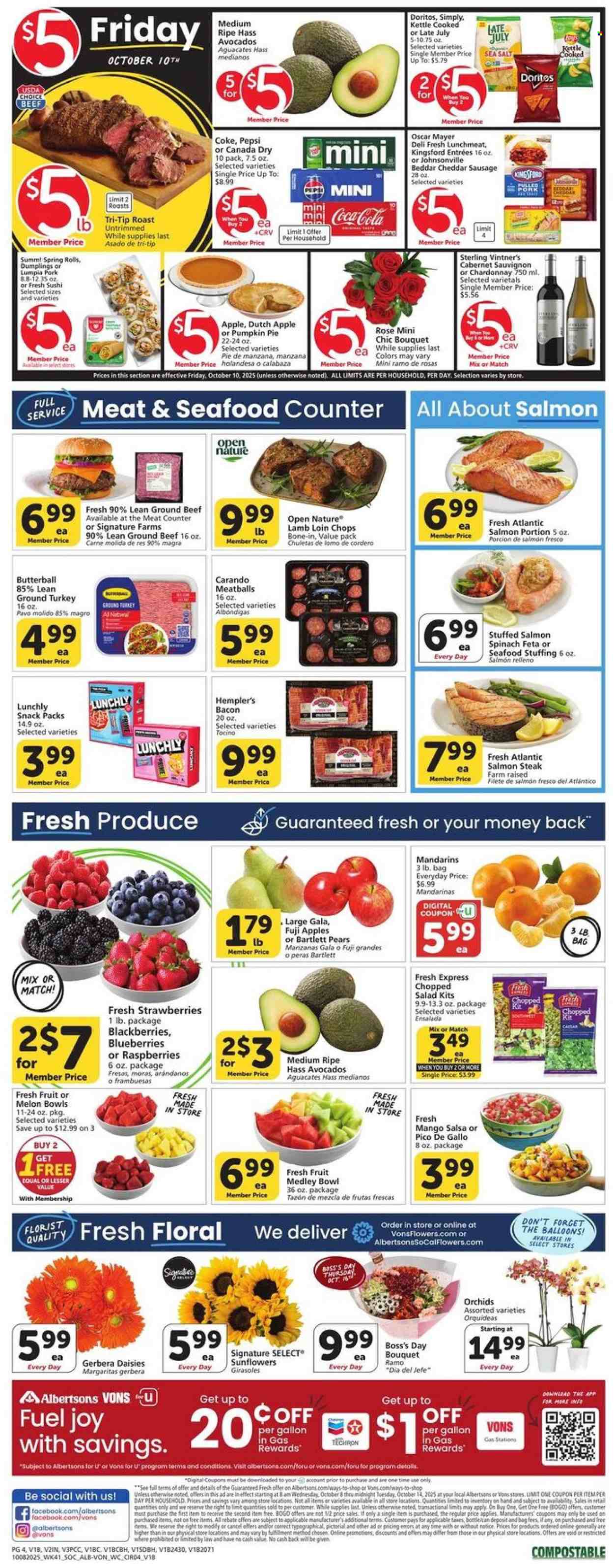 Albertsons ad - 10/08/2025 - 10/14/2025. Page 4