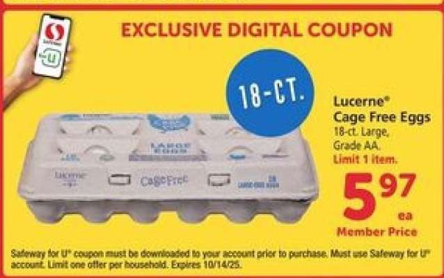 Lucerne Cage Free Eggs