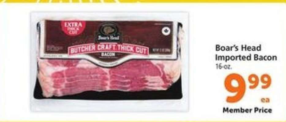 Boar's Head Imported Bacon
