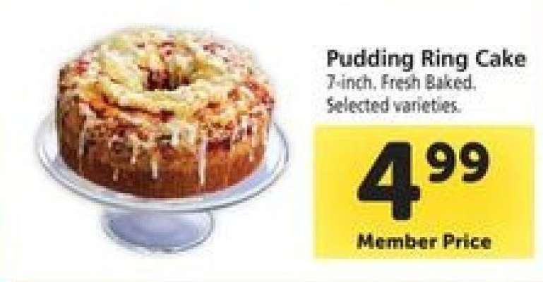 Pudding Ring Cake