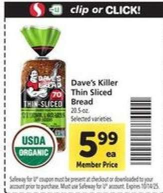 Dave's Killer Thin-Sliced Bread
