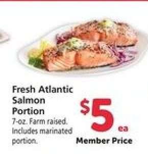 Fresh Atlantic Salmon Portion