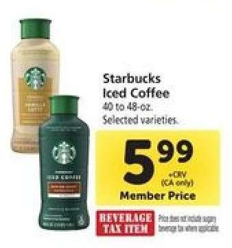 Starbucks Iced Coffee