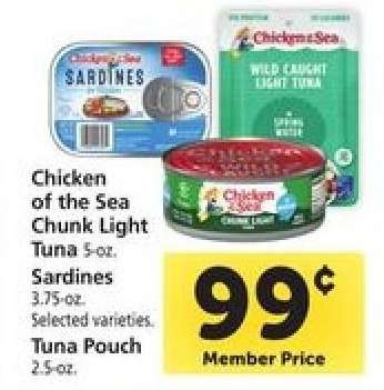 Chicken Of The Sea Chunk Light Tuna