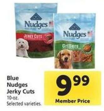 Blue Nudges Jerky Cuts