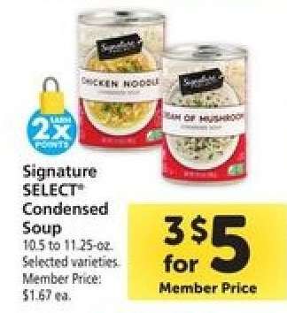 Signature Select Condensed Soup