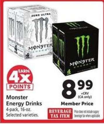 Monster Energy Drinks