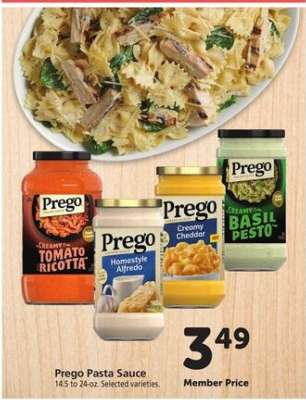 Prego Pasta Sauce