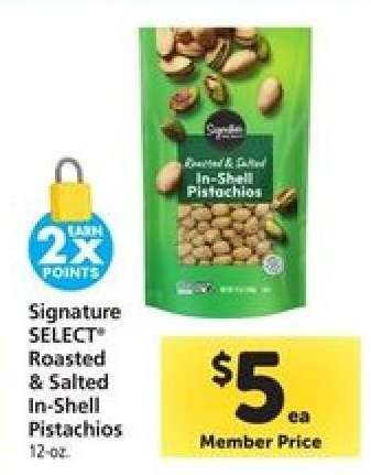 Signature SELECT Roasted & Salted In-Shell Pistachios