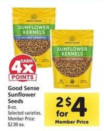 Good Sense Sunflower Seeds