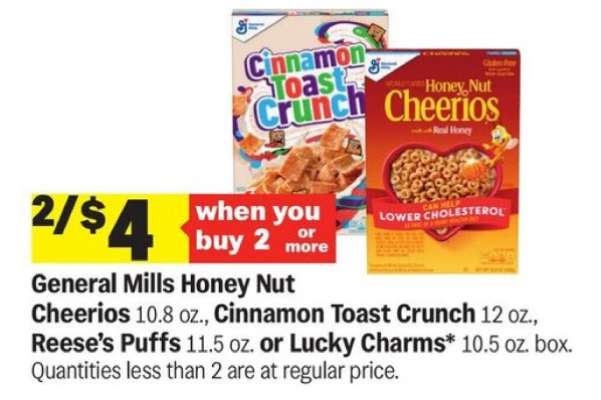 General Mills Cereals