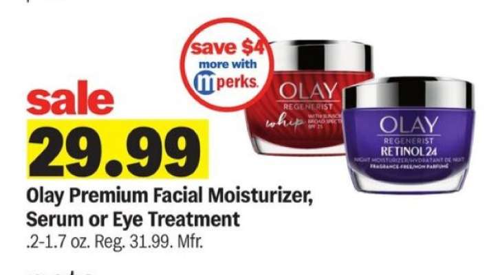 Olay Premium Facial Moisturizer, Serum or Eye Treatment