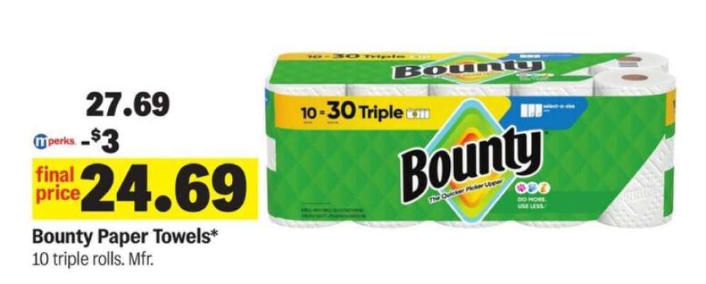 Bounty Paper Towels