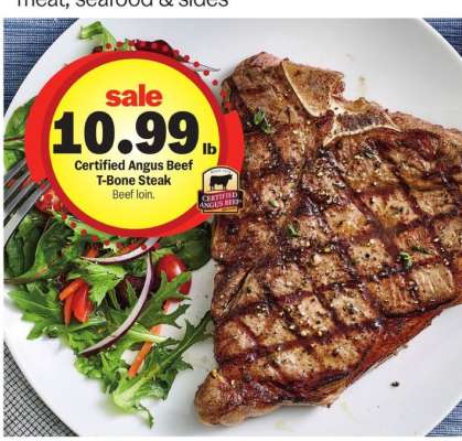 Certified Angus Beef T-Bone Steak