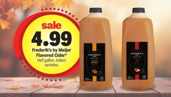 Frederik's by Meijer Flavored Cider