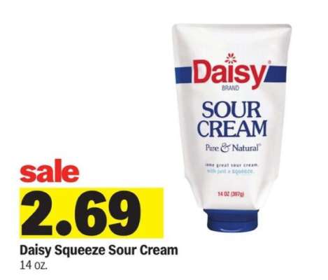 Daisy Squeeze Sour Cream