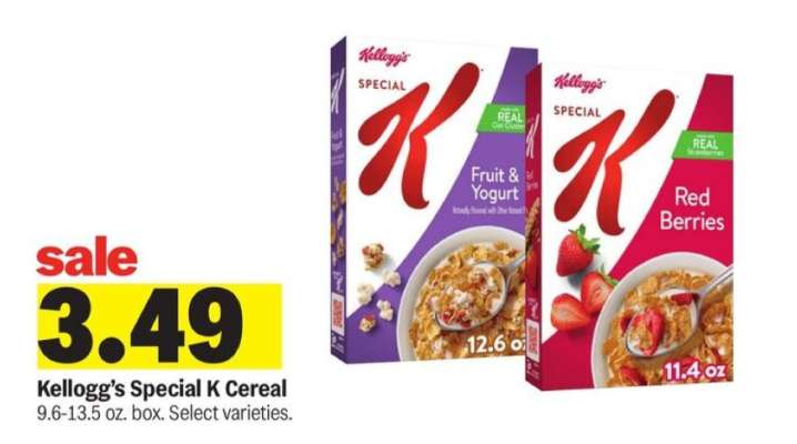 Kellogg's Special K Cereal