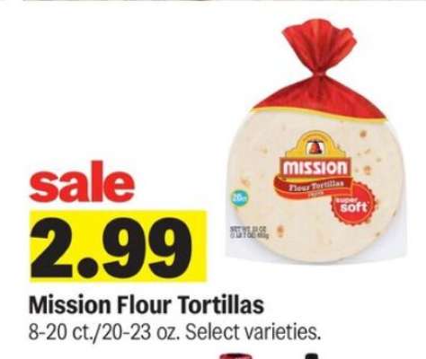 Mission Flour Tortillas