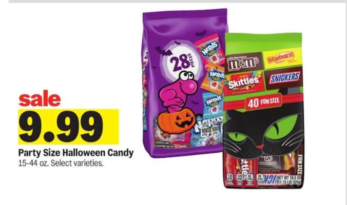 Party Size Halloween Candy