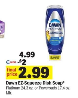 Dawn EZ Squeeze Dish Soap*