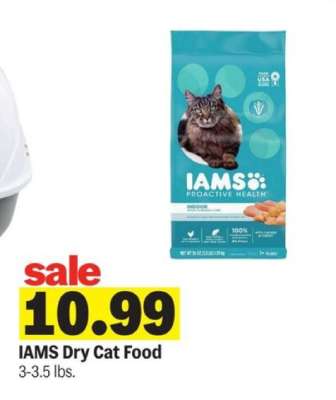 Iams Dry Cat Food