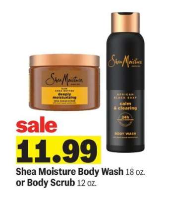 Shea Moisture Body Wash or Body Scrub